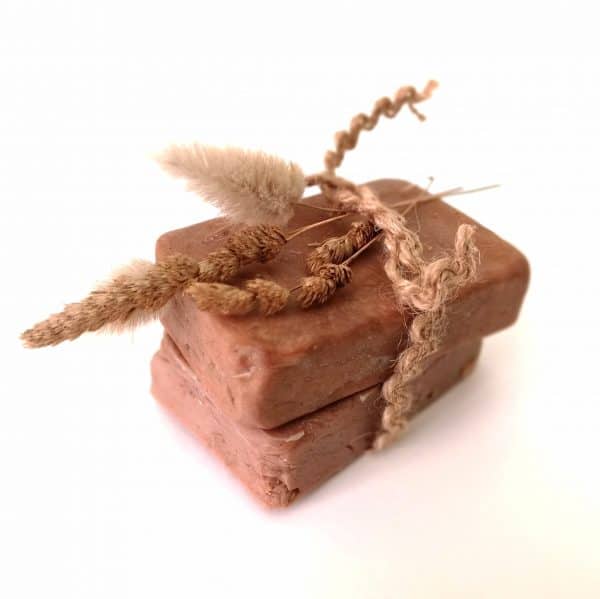 Jabón artesanal de Chocolate natural para pieles secas