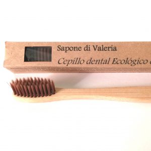 Cepillo dental de madera de bambú ecológico sin BPA