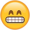sonrisa dientes emoji
