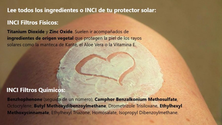 ingredientes protector solar natural