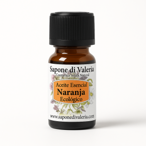 Aceite esencial de Naranja Ecológico aromaterapia