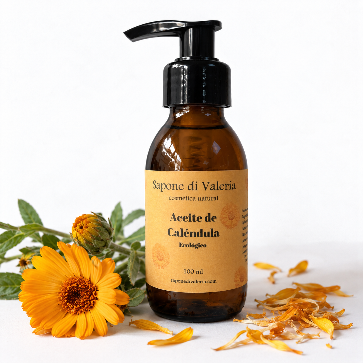 Aceite de Caléndula Ecológico 100 ml - Imagen 2