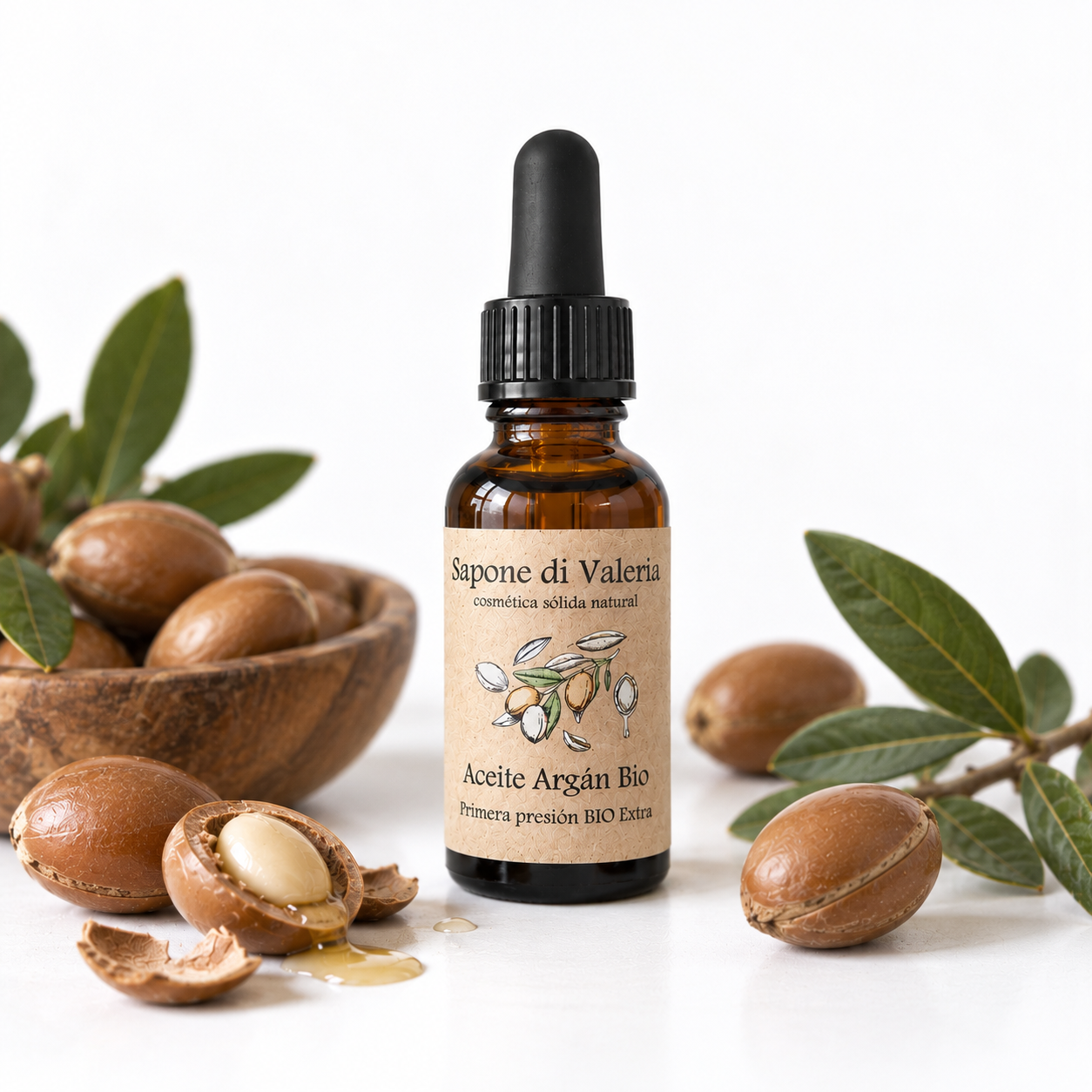 aceite de argán ecológico ⋆ Sapone di Valeria